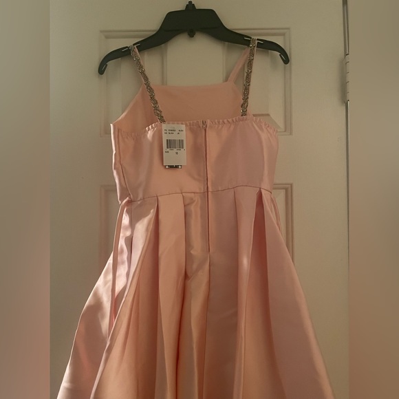 Xtraordinary Big Girls (7-14) Size 10 dress in blush - Picture 2 of 8
